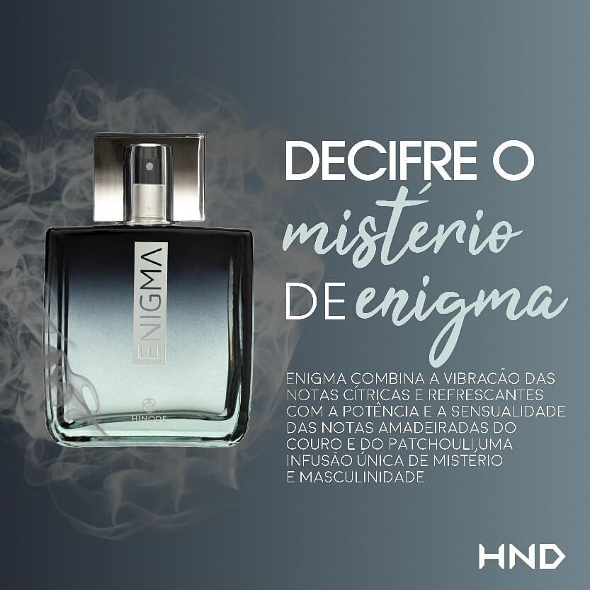 Perfume ENIGMA - Hinode 100 ml Imagem 6