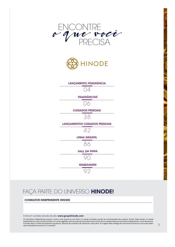 Catálogo Hinode escolha seu produto    Imagem 3