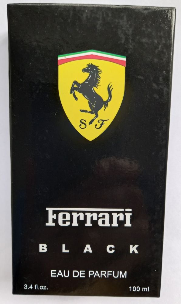 Perfume Ferrari Black Traduções de Grife 100 ml Imagem 1