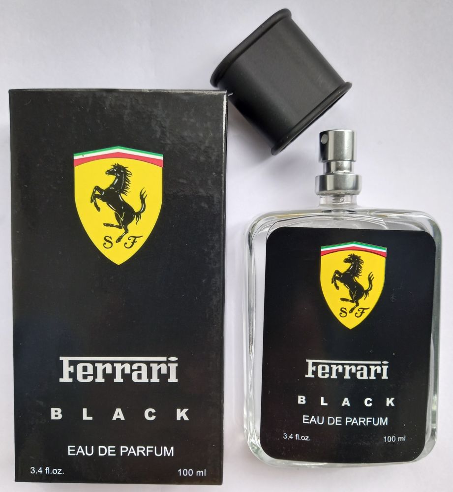 Perfume Ferrari Black Traduções de Grife 100 ml Imagem 3